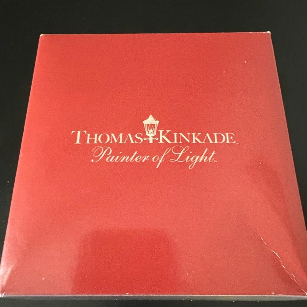 Thomas Kinkade Painter of Light Limited Edition 2011 Christmas Holiday Ornament